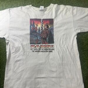 Funny Hunter Graphic Tee‎ (XL)